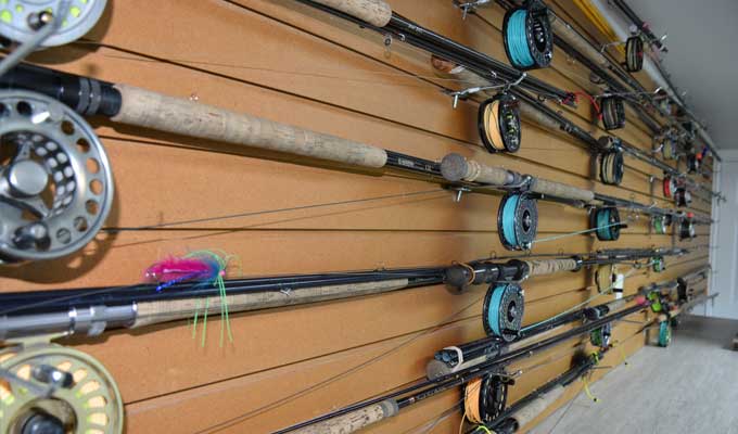 Fly and Spey fishing rods and reels