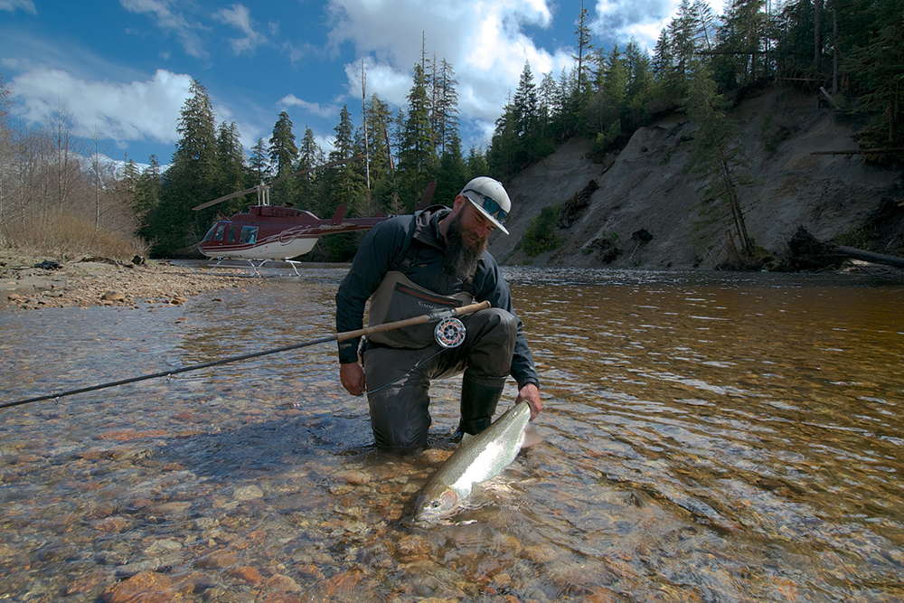 Helicopter Fishing in Terrace, British Columbia